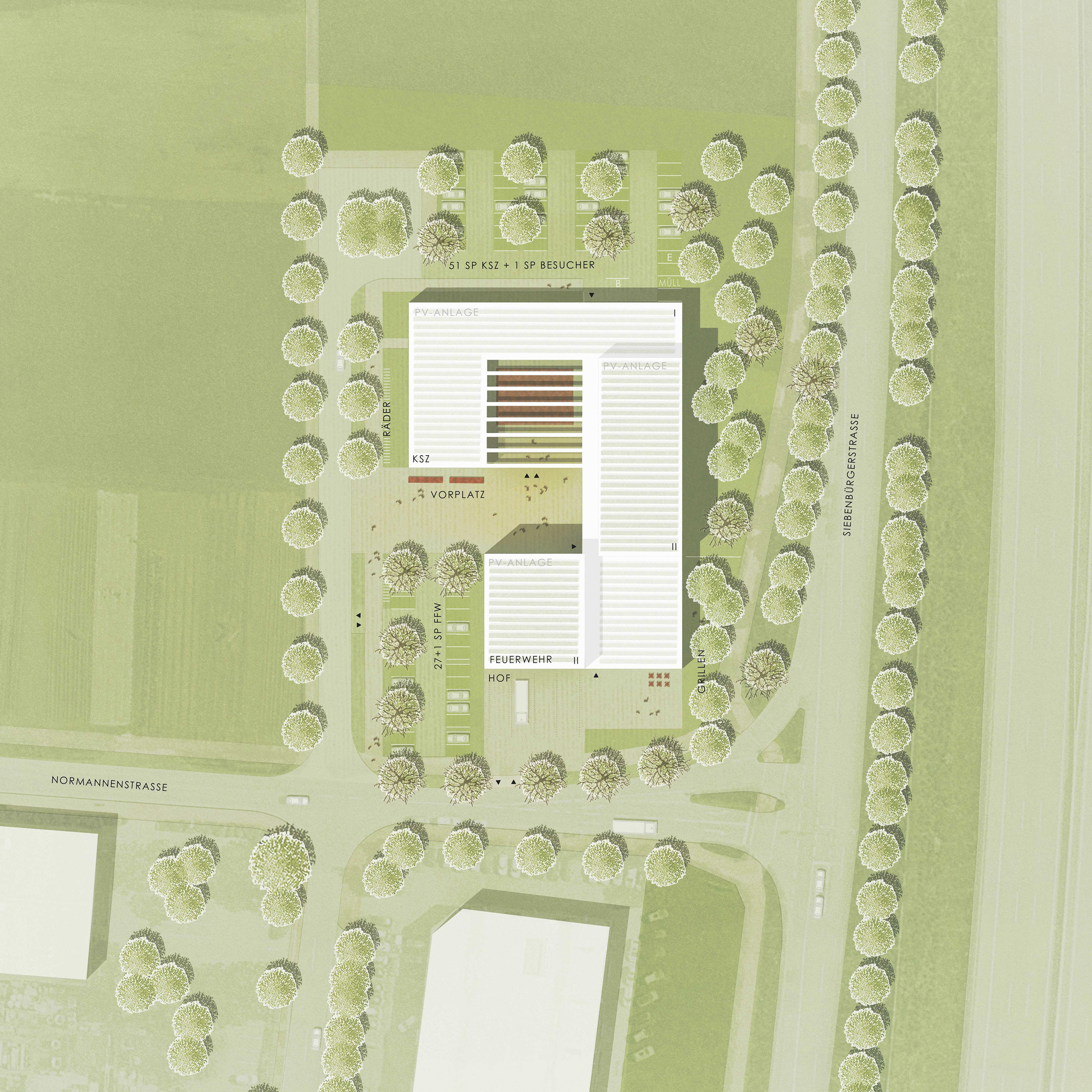 WBW Sport- und Kulturzentrum + Feuerwehr, Mannheim-Wallstadt