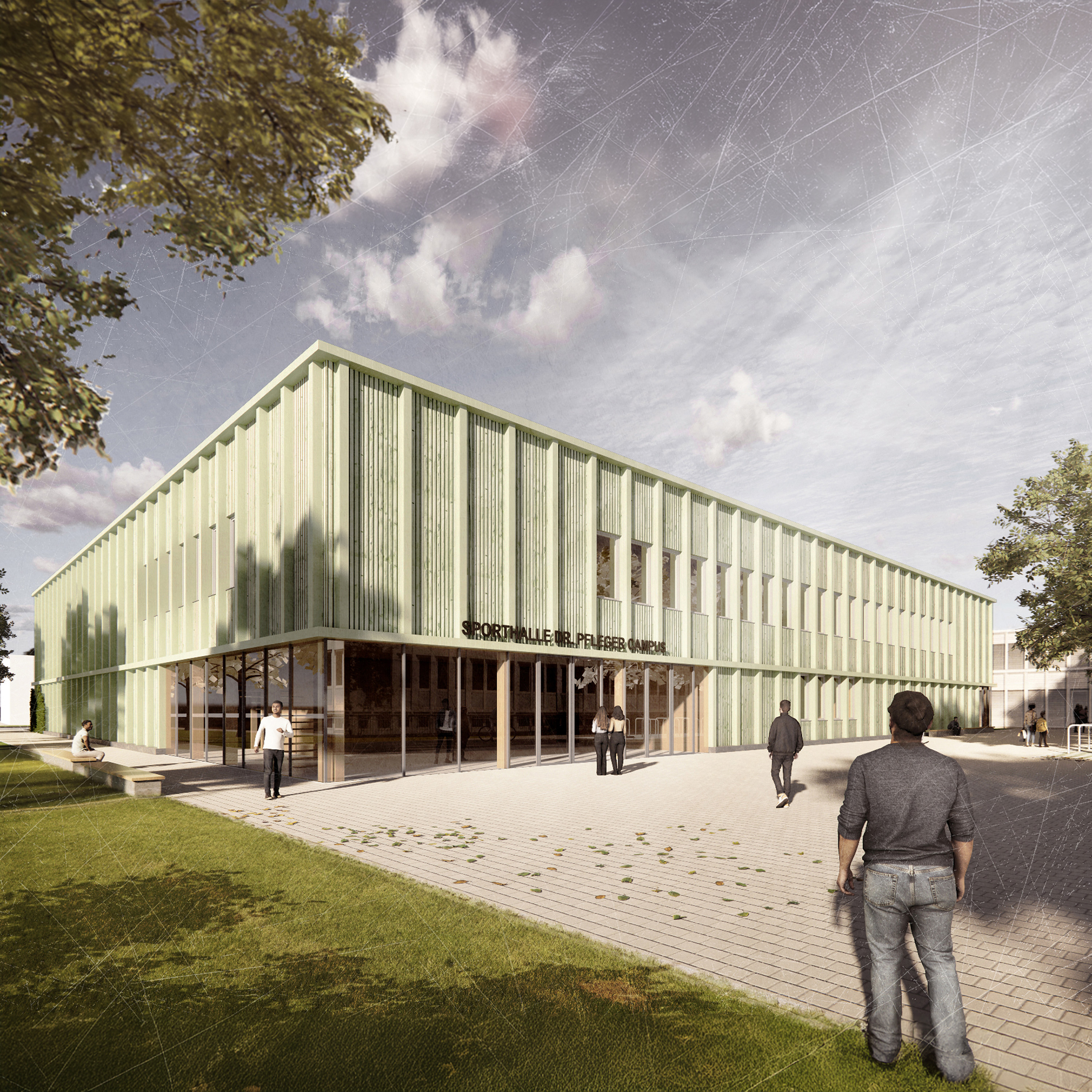 WBW Dreifeldsporthalle Dr. Pfleger Campus, Hallstadt