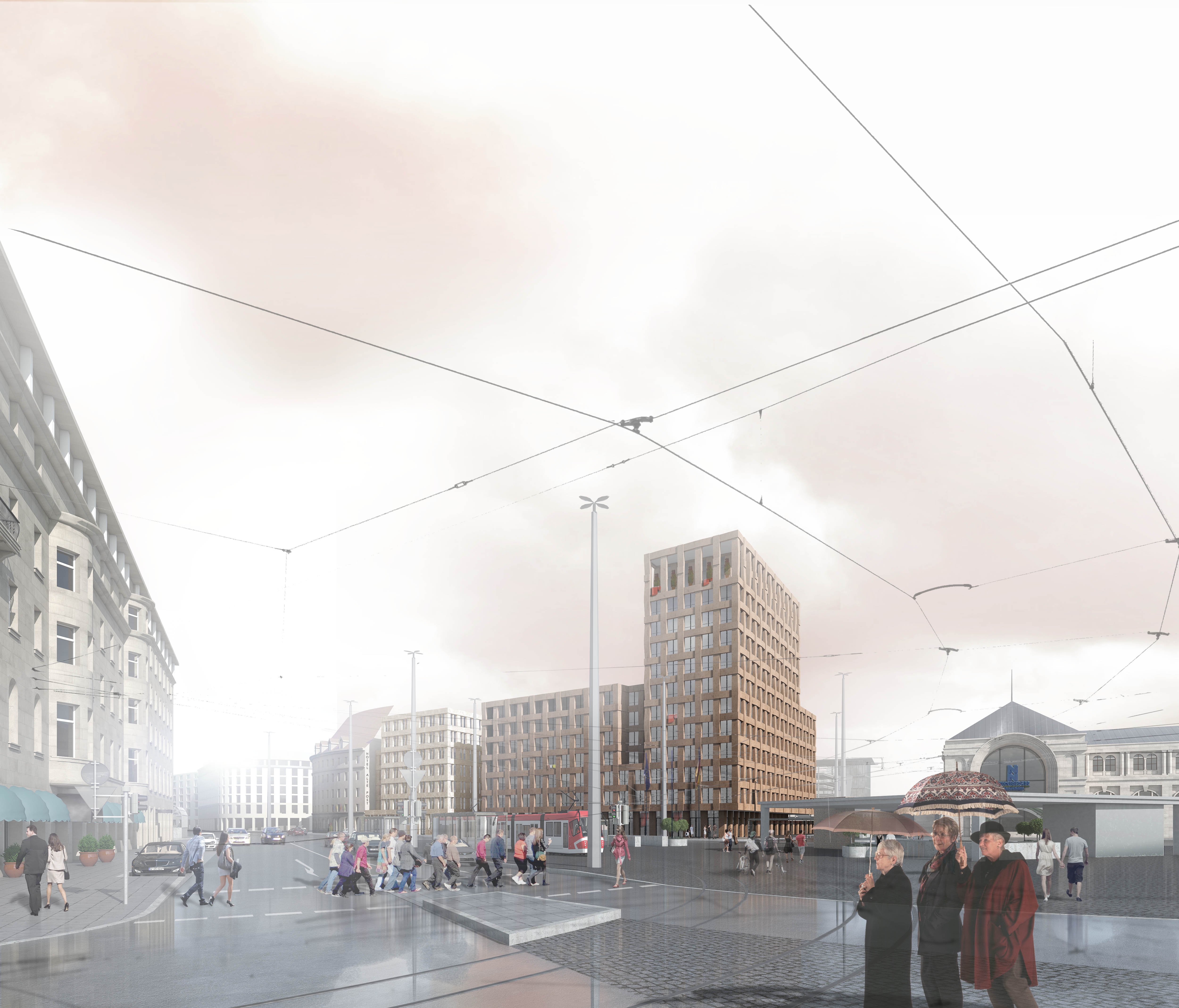 WBW Hauptpostareal, Nürnberg