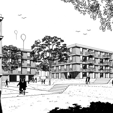 Wettbewerb "Sonnenhof Pforzheim"