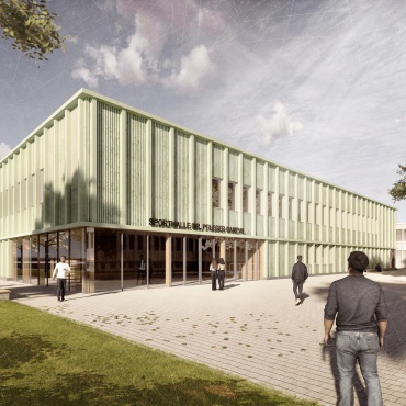 Wettbewerb "Dreifeldsporthalle Hallstadt"