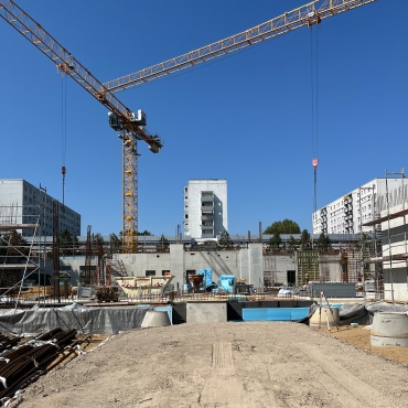 Impressionen von der Baustelle