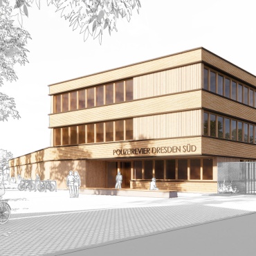 Wettbewerb Polizeirevier Dresden-Süd