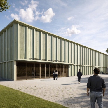 Hallstadt | Dreifeldsporthalle auf dem Dr. Pfleger Campus - Abgabe LPH2