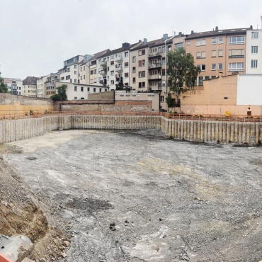 Würzburg | Juliusspital - Beginn der Rohbauarbeiten