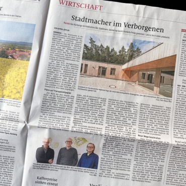 Büroportrait BSS Architekten in den Nürnberger Nachrichten