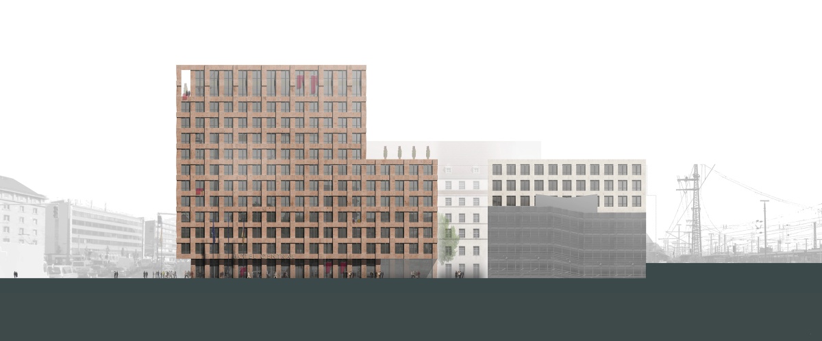 WBW Hauptpostareal, Nürnberg - 2 WBW Hauptpostareal, Nürnberg - 2