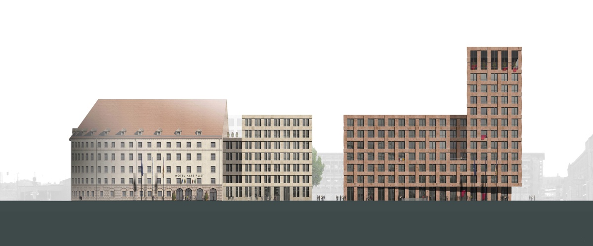 WBW Hauptpostareal, Nürnberg - 3 WBW Hauptpostareal, Nürnberg - 3