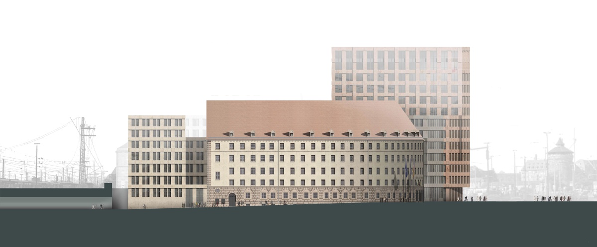 WBW Hauptpostareal, Nürnberg - 4 WBW Hauptpostareal, Nürnberg - 4