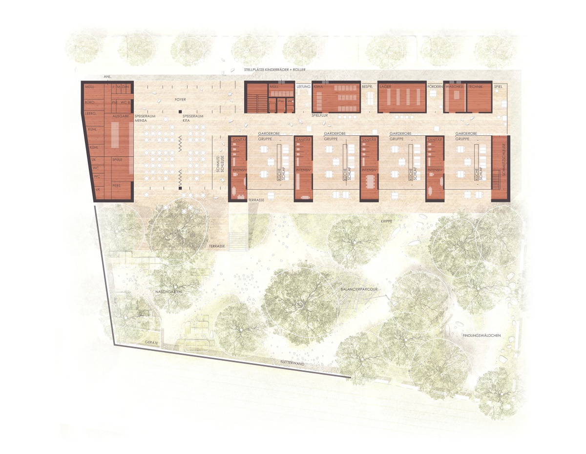 WBW Mensa und Kinderhaus, Erding - 2 WBW Mensa und Kinderhaus, Erding - 2