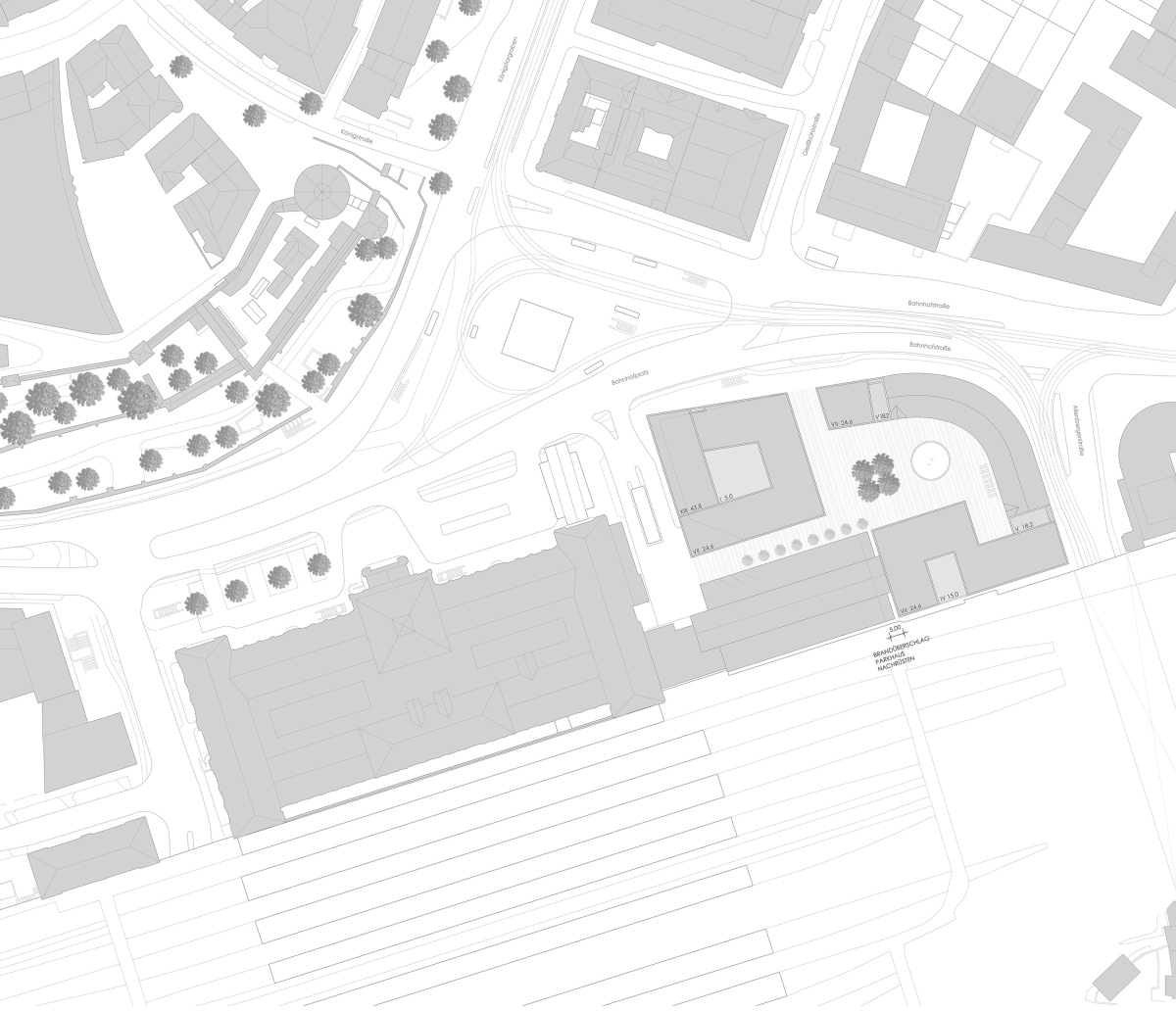 WBW Hauptpostareal, Nürnberg - 1 WBW Hauptpostareal, Nürnberg - 1