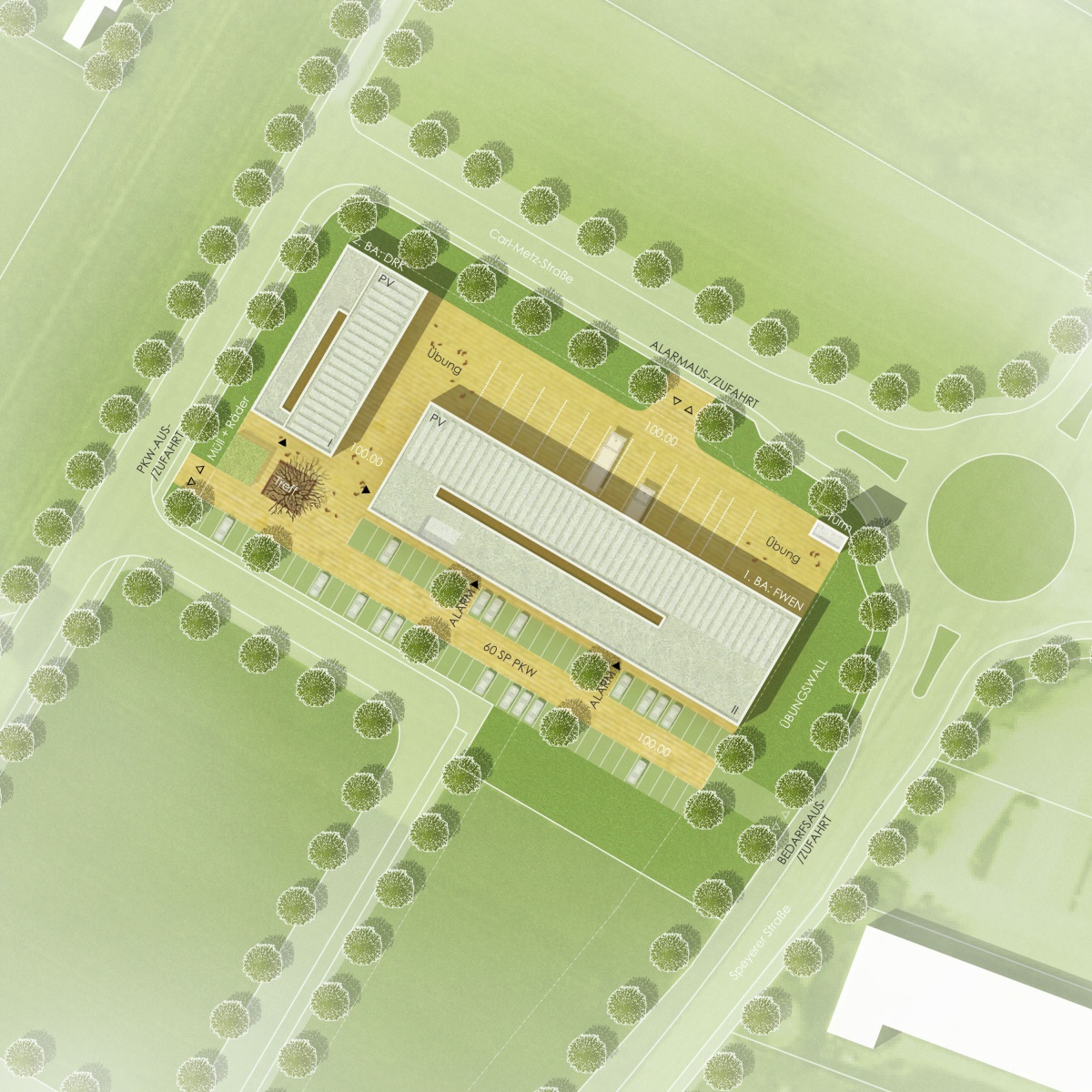 WBW Hilfeleistungszentrum, Edingen-Neckarhausen - 1 WBW Hilfeleistungszentrum, Edingen-Neckarhausen - 1