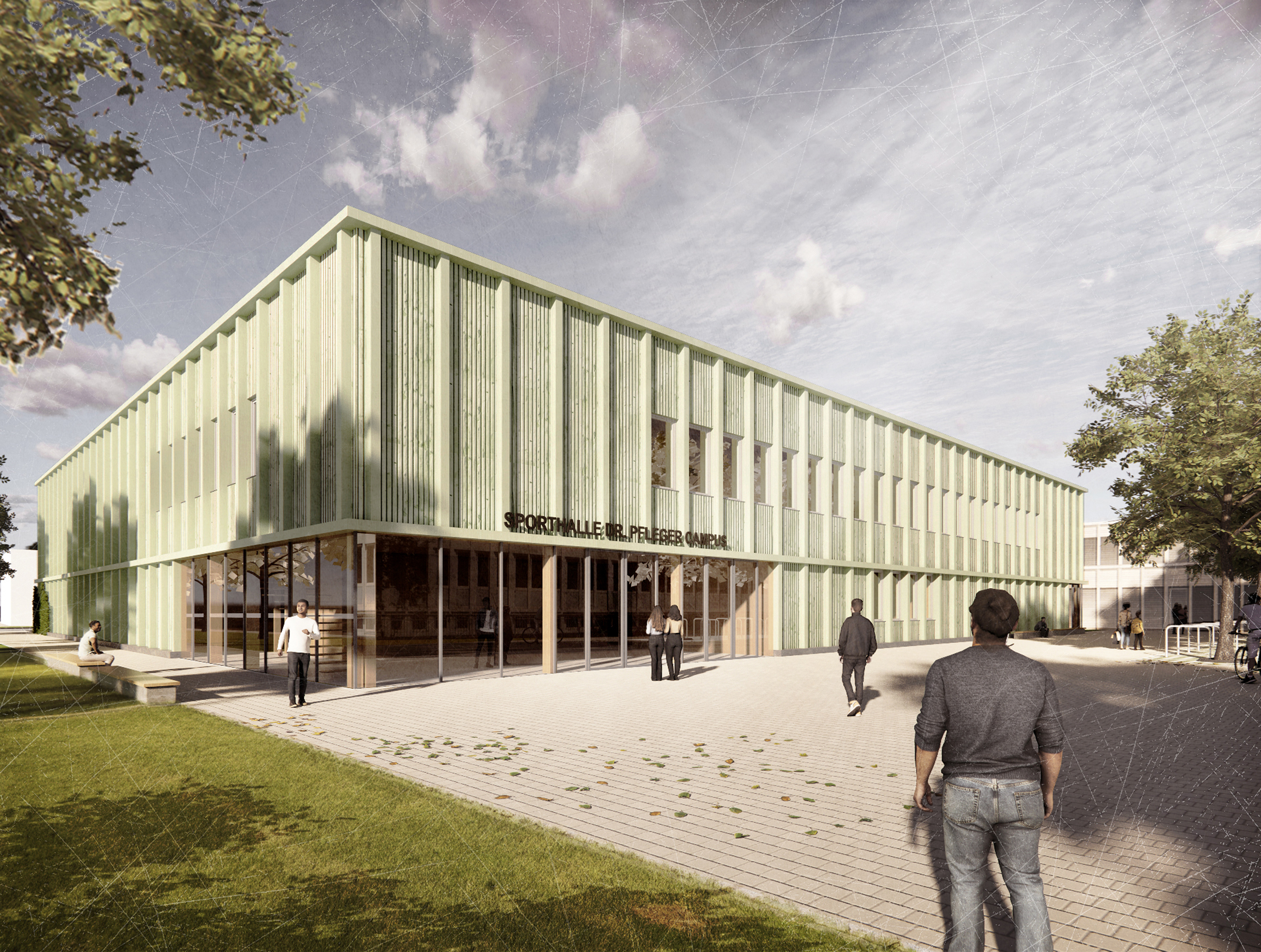 Wettbewerb "Dreifeldsporthalle Hallstadt"